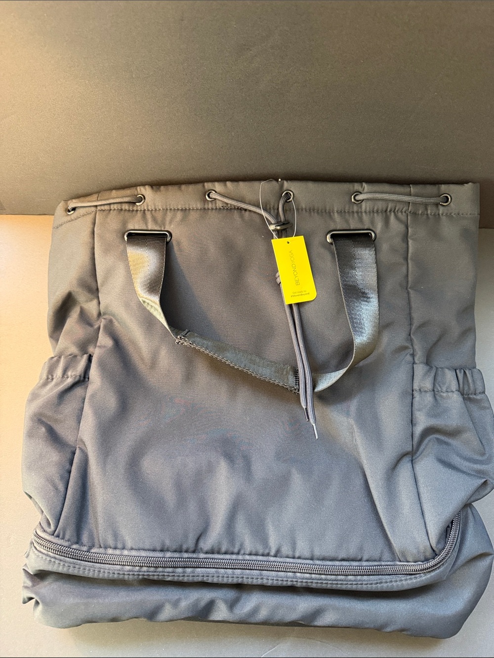 NWT: Beyond Yoga Convertible Gym Bag - Black